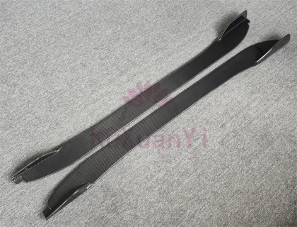 13-19 Jaguar F-TYPE C Style Carbon Fiber Side Skirt Extension Kit