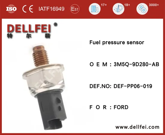 New Original Fuel Rail Pressure Sensor 3M5Q-9D280-AB for FORD