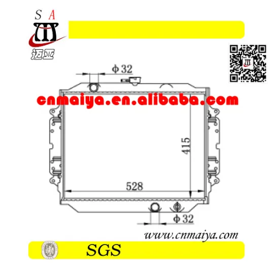 auto spare parts for auto radiator
