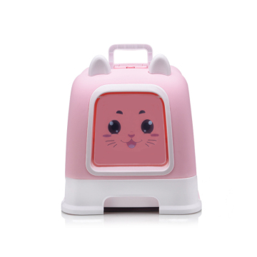 Fully Closed Drawer Cat Litter Box with Cover