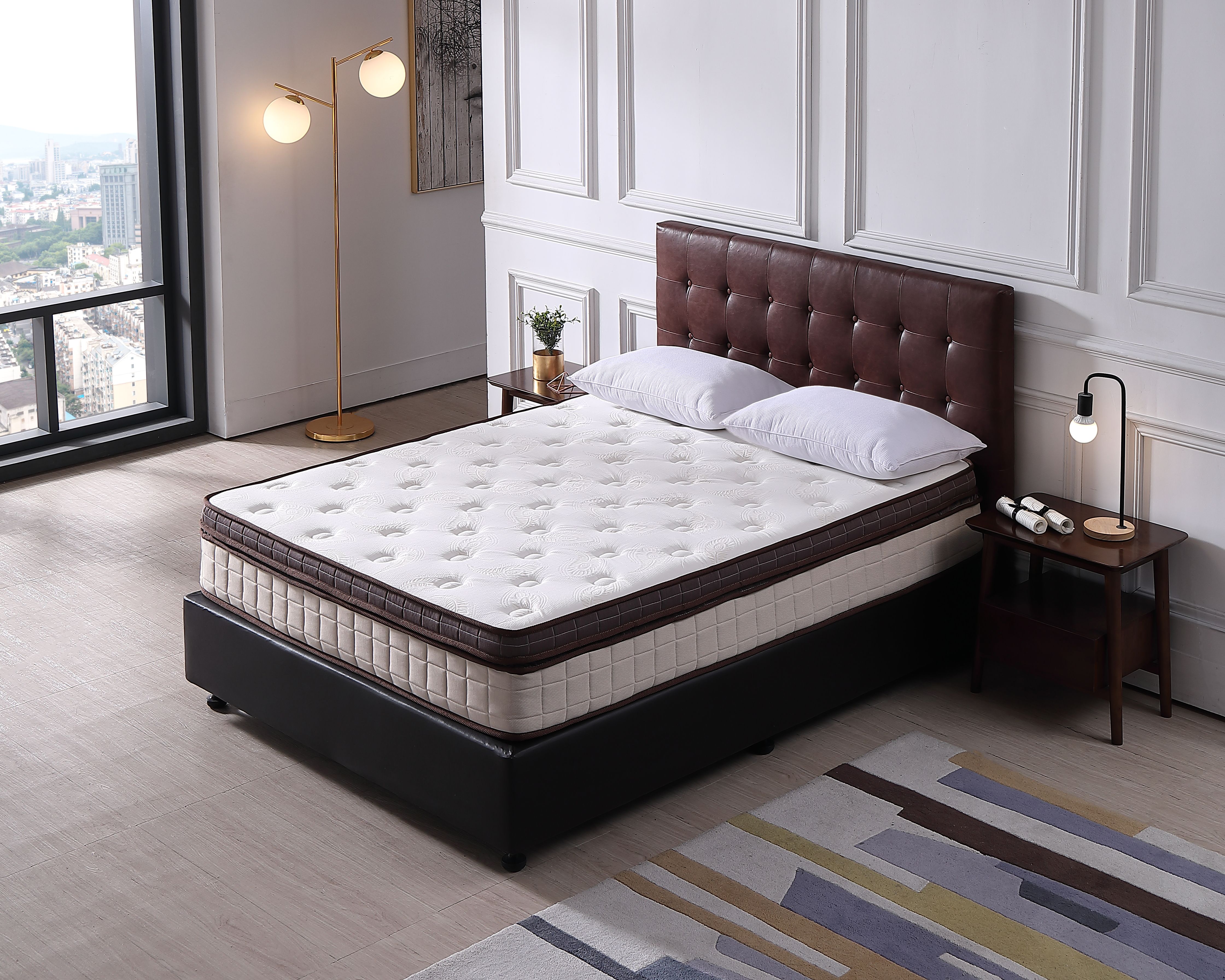 Matelas hybride Euro Top avec confort et soutien