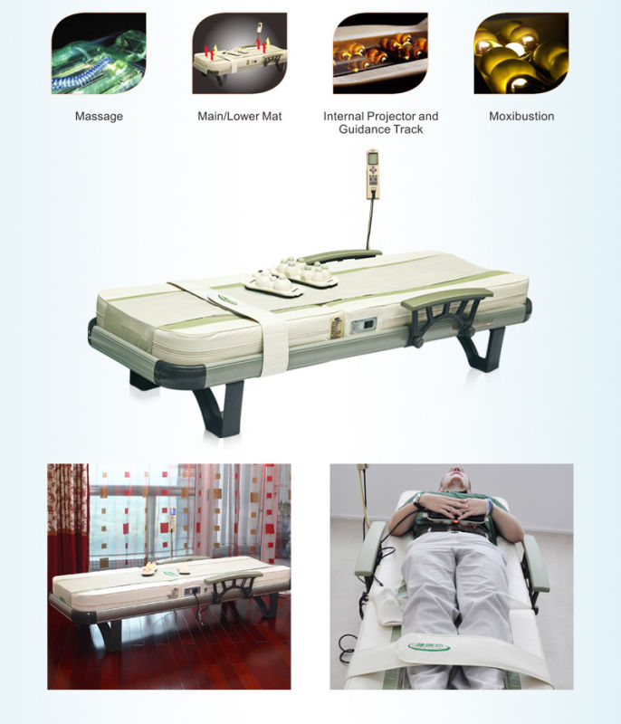 Jade Roller Physiotherapy Massage Bed (CE Certified) (JKF-YS-EK)