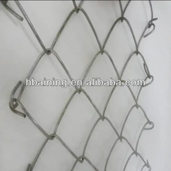 Aluminium alloy wire chain link fence