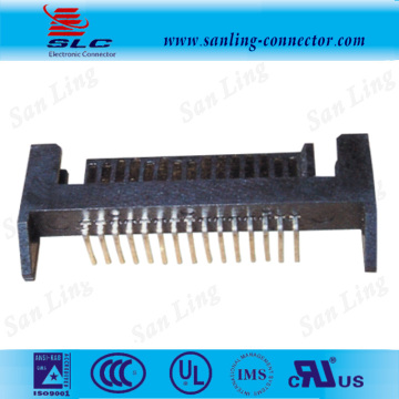 sata 15pin 90 degree dip male SATA connector series