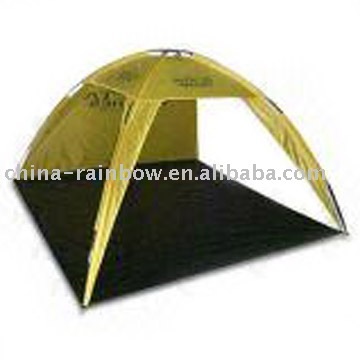 Public beach tent