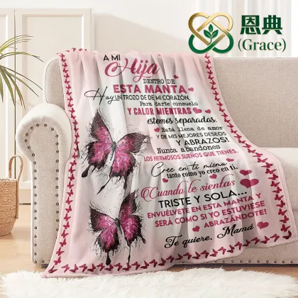 Digital Printing Thank You Blanket