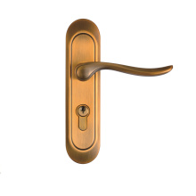 Modern simple silent door lock
