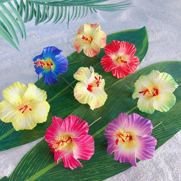 Hand-made Foam Hibiscus Hair Pick