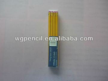 Wood HB Graphite Pencil with eraser