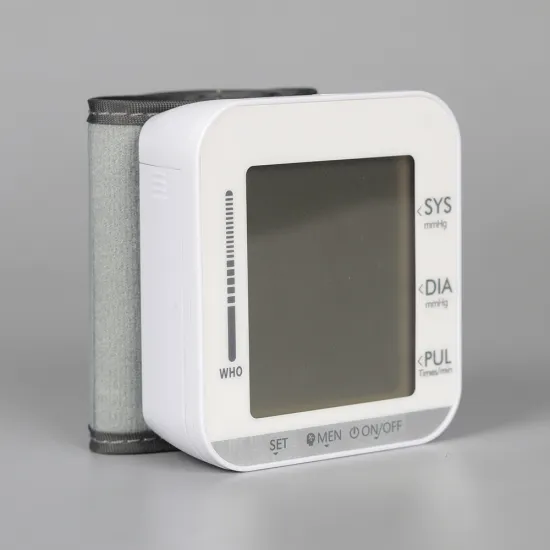 Smart Watch Blood Pressure Monitoring Wrist Sphygmomanometer Digital Blood Pressure Monitor  251A all white no voice