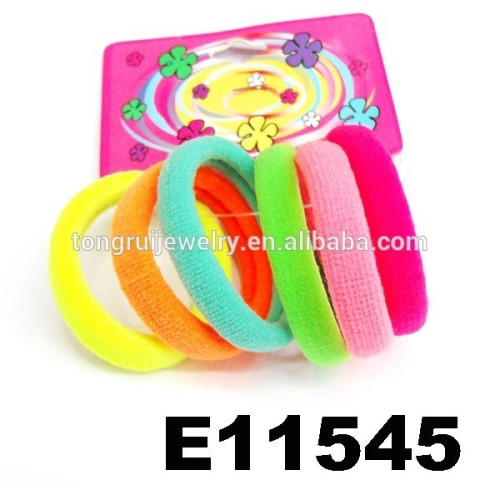 daily used colored elastic hair ties hair elastic band wholesale