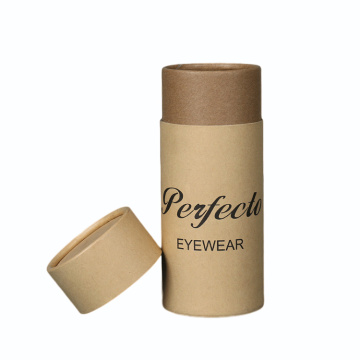 Custom Eyewear Glasses Packaging Box Kraft Sunglass Tube