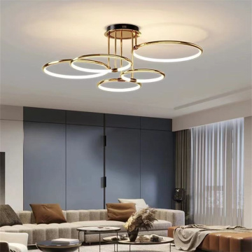 Nordic Light Luxury Post-Modern Bedroom and Dining Room Chandeliers