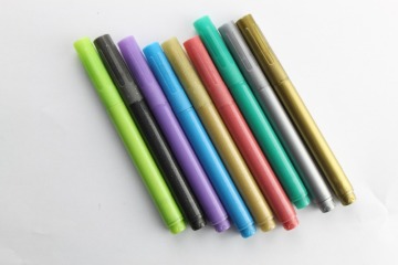 2015 China Hot Sale Top Quality Best Price gold color permenant marker