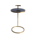 Simple fashion stainless steel round side table