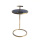 Table d&#39;appoint ronde simple en acier inoxydable