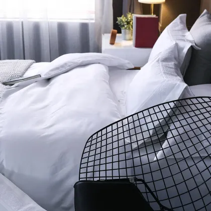 Wholesale 5 star hotel linen bed sheet
