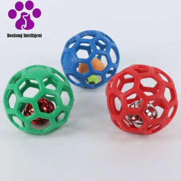 Durable Hollow Balls with Bells for Pets