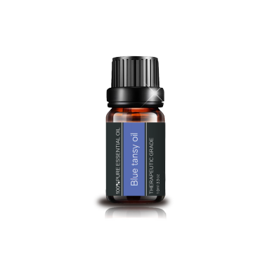 Aceite de tansy azul orgánico natural aceite esencial para el cuidado de la piel
