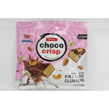 Nuts crisp, candy with peanut, almond