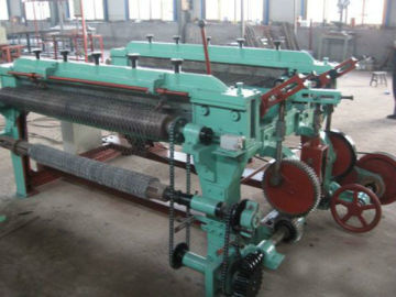1/2'' inch hexagonal mesh weaving machine
