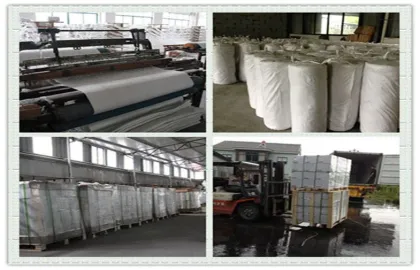 White Ceramic Fiber Cloth Woven For Welding Blankets , 1000 - 1500mm Width