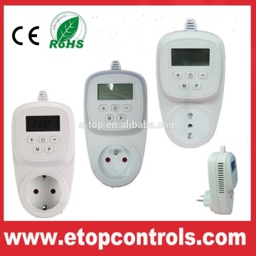 European Plug In Socket Thermostat for Heaters