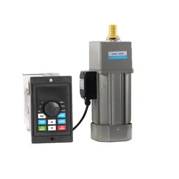 400W 380V 3-Phase AC Motor with Frequency Converter for Variable Speed Control (CW/CCW) and Low Speed Gear Reducer