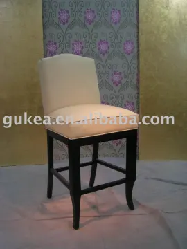 Beige PU leather bar chair barstool GK300