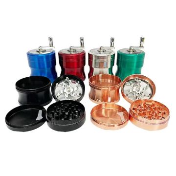 Custom Logo Tobacco and Herb Grinders in Mix Colors: Premium 40mm Zinc Alloy Mill
