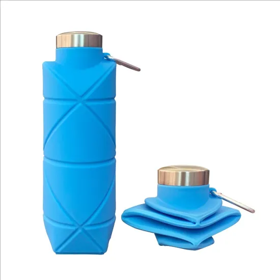 700ml Collapsible Silicone Travel Water Bottle