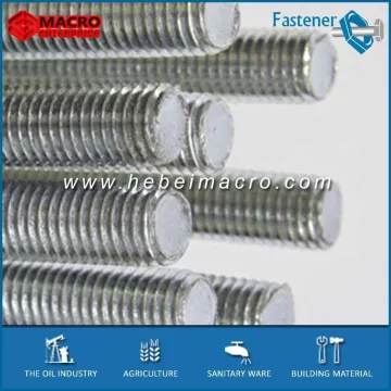 ASME B18.31.1M ASTM carbon steel 1 Inch Threaded Rod