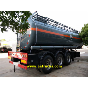 3 Axle 8000 Gallon Sodium Hydroxide Trailers