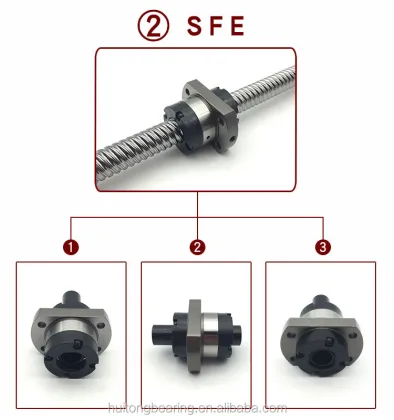 Hiwin Ball Screw SFS2010 for CNC Machines - 2000mm Linear Actuator with Ball Bearing Set, China Price