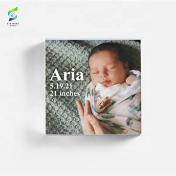 High Resolution UV Printed Acrylic Photo Blocks with Eyeshine Effect