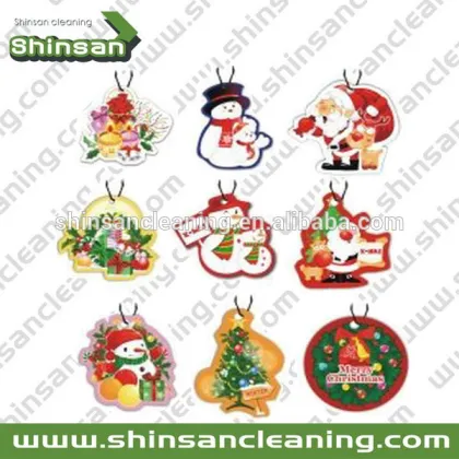 2016 air freshener car christmas/car dashboard air freshener/custom car air freshener