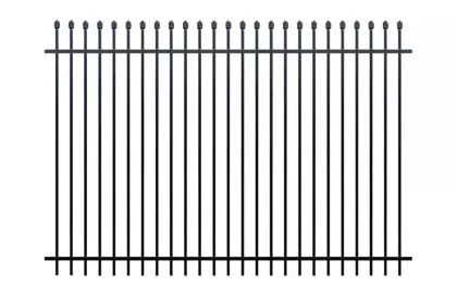 decorative garden wrought iron fence