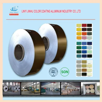 color aluminum gutter coils
