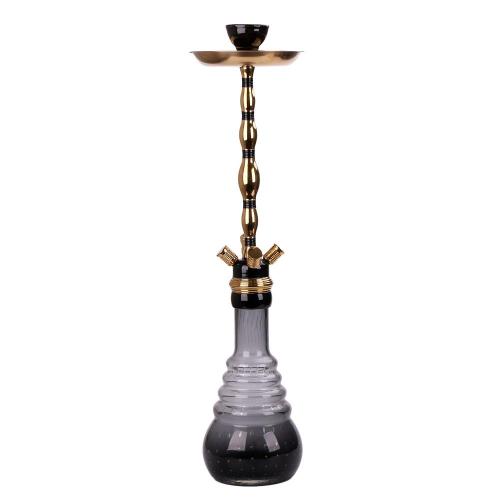 Zweifarbigen dickbauchigen Shisha-Pfeife mit Farbverlauf Vase