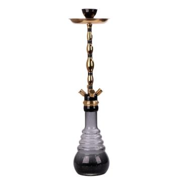 Bicolour Stemmed Hookah Pipe With Gradient Vase