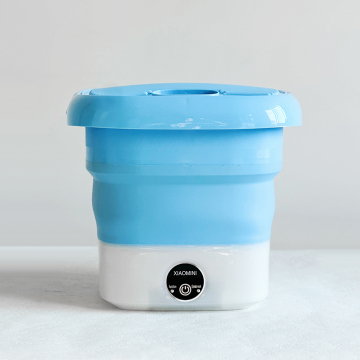 Portable Mini Folding Electric Washing Machine for Underwear and Socks