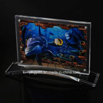 Clear Acrylic Magnetic Photo Frame