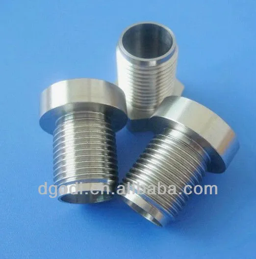 aluminum, stainless steel hollow threaded coupling bolt