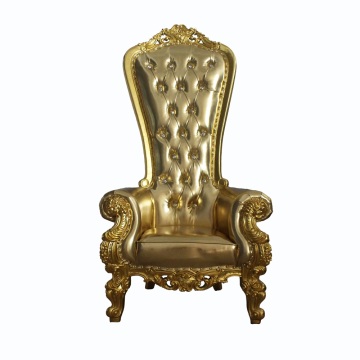 Modern Luxury Royal Throne Wedding Chairs for Bride and Groom