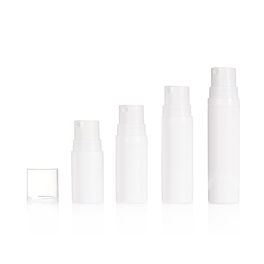 White Mist Spray Bottle Plastic Airless Empty Bottle