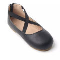 Leather Girls Ballerina Shoes for Children