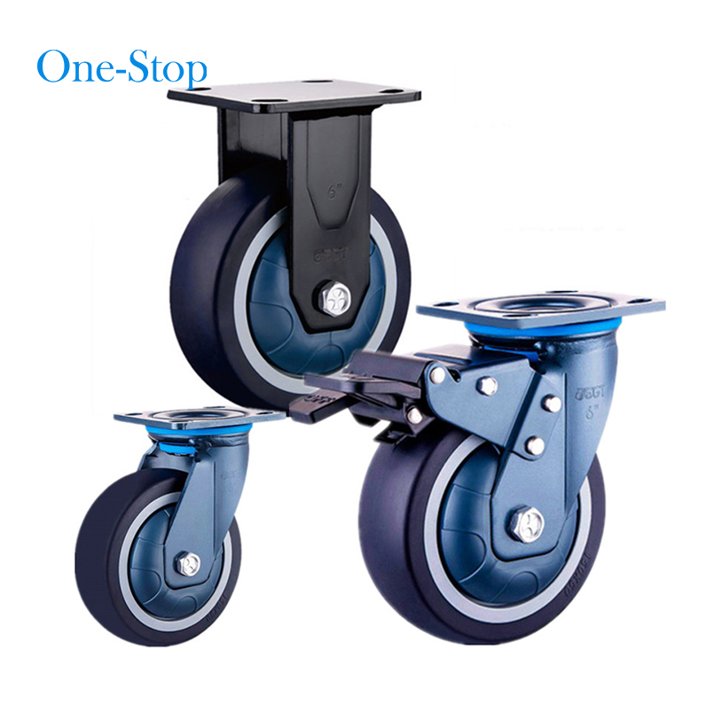 Shock Absorbing Casters