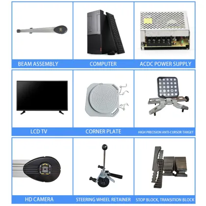 Used Car Balancer for Sale: Launch Hunter 3D Wheel Alignment Machine Price