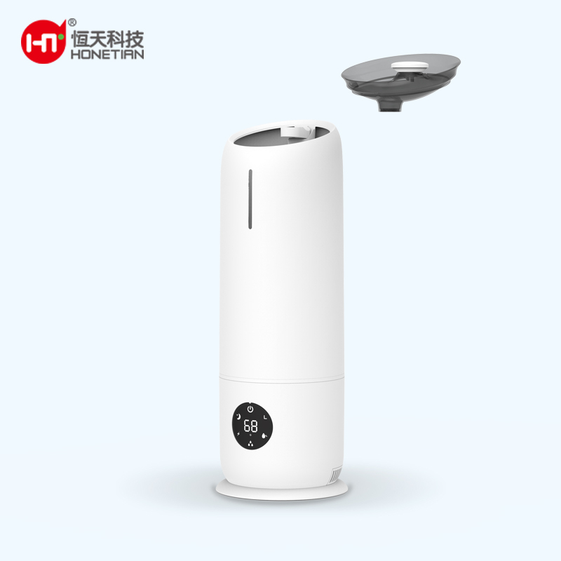 HONETIAN electrolytic sterilization remote control 8.0L capacity auto mode indoor plastics tower humidifiers forlarge room
