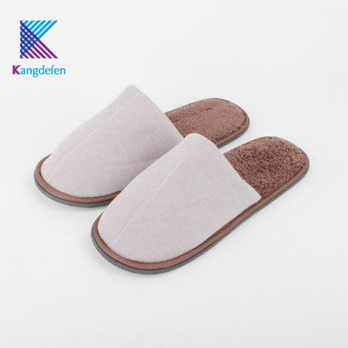 Flat Mens Slide Hotel Disposable Slippers